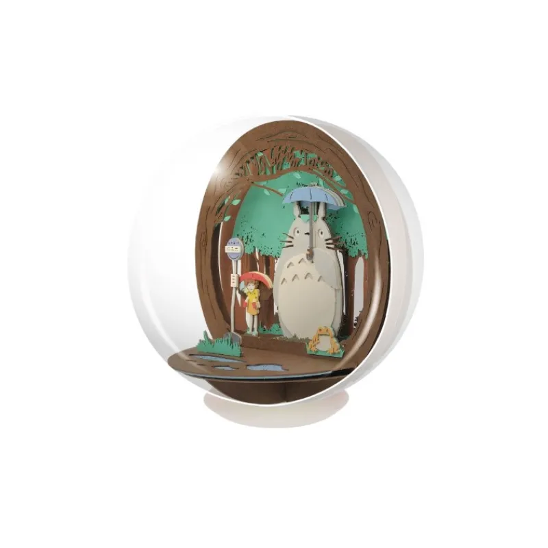 ball_paper_theater_bus_stop__my_neighbor_totoro_1.webp Maison Ghibli Ball Paper Theater Bus Stop - My Neighbor Totoro | Arts And Crafts
