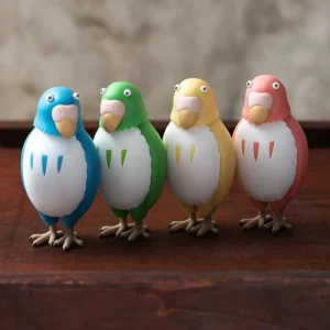 Maison Ghibli Bobble head Figurine Blue Parakeet - The Boy and the Heron | Toys