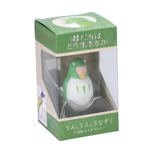 Maison Ghibli Bobble head Figurine Green Parakeet - The Boy and the Heron | Toys