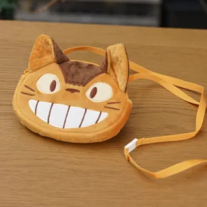 Maison Ghibli Catbus Plush Pouch 11,5 x 15,5 x 2 cm - My Neighbor Totoro | Bags