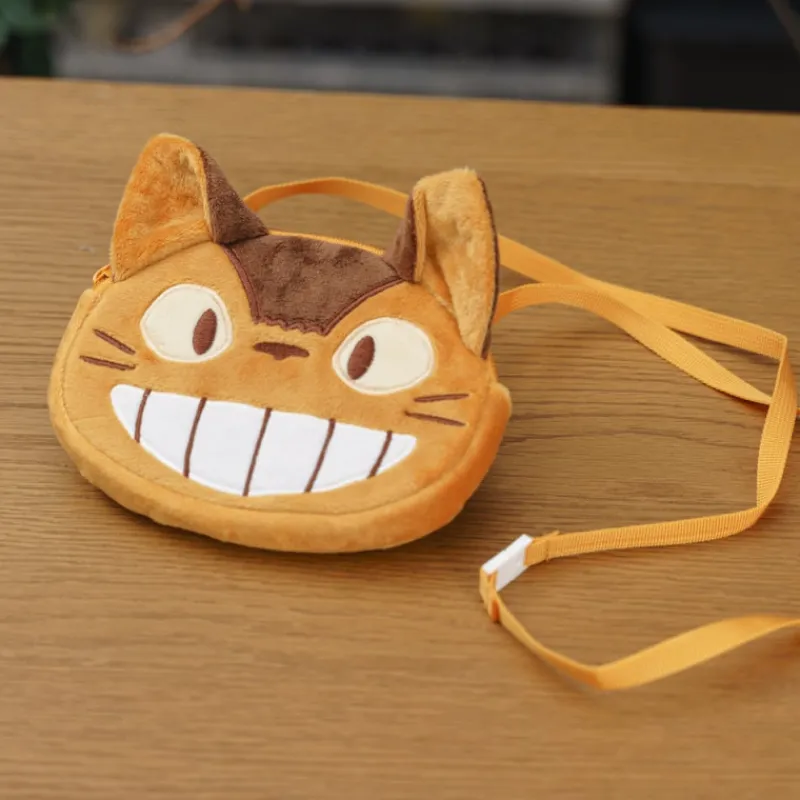Maison Ghibli Catbus Plush Pouch 11,5 x 15,5 x 2 cm - My Neighbor Totoro | Bags