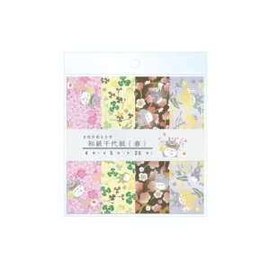 Maison Ghibli 2024 Chiyogami Paper Spring - My Neighbor Totoro | Postcards And Letter Papers