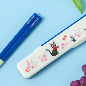Maison Ghibli Chopsticks box Set 18cm Jiji Flower garland - Kiki's Delivery Service | Kitchenware