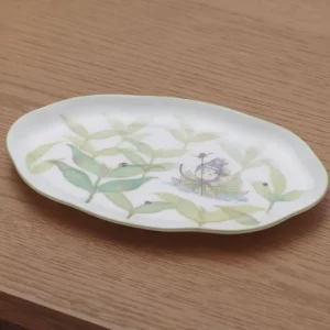 Maison Ghibli 23 cm Totoro cloud shape Plate - My Neighbor Totoro | Kitchenware