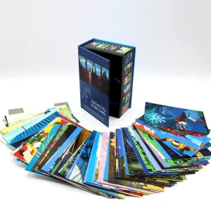 Maison Ghibli 100 Collectible Postcards Box serie 1 - Studio Ghibli | Postcards And Letter Papers
