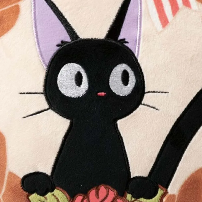 cushion_jiji_bread_wreath__kikis_delivery_service_3.webp Maison Ghibli Cushion Jiji Bread Wreath - Kiki's Delivery Service | Furniture