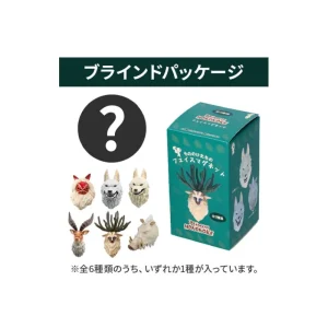 Maison Ghibli 3D Character Magnet -Princess Mononoke | Figurines