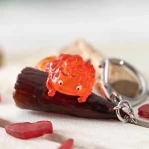 Maison Ghibli 3D Keychains Calcifer - Howl’s Moving Castle | Keychains