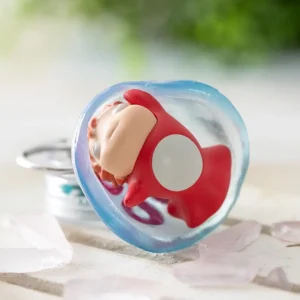 Maison Ghibli 3D Keychains Ponyo and jellyfish - Ponyo by the cliff | Keychains