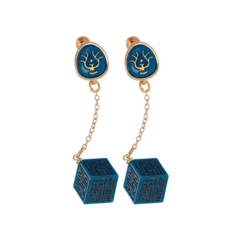 earrings_accessory_series_volucite_crystal__keystone__castle_in_the_1.webp Maison Ghibli Earrings Accessory Series Volucite crystal & Keystone - Castle in the | Jewellery