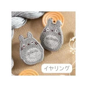 Maison Ghibli Earrings Embroidery serie Totoro - My Neighbour Totoro | Jewellery