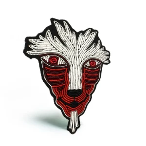 Maison Ghibli Embroidered Jewel Brooch Great Forest Spirit - Princess Mononoke | Pins