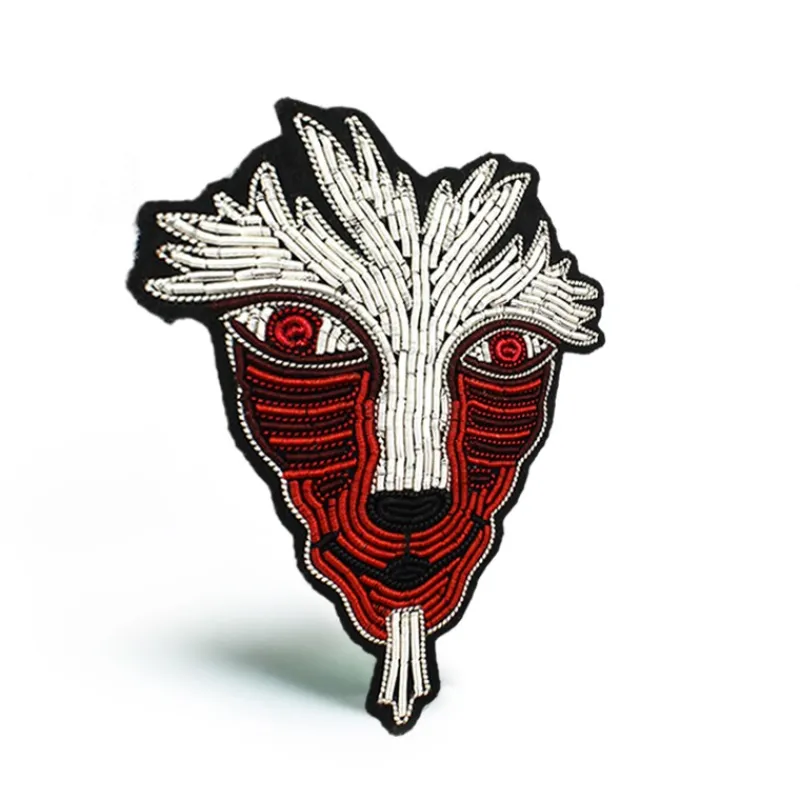 embroidered_jewel_brooch_great_forest_spirit__princess_mononoke_2.webp Maison Ghibli Embroidered Jewel Brooch Great Forest Spirit - Princess Mononoke | Pins