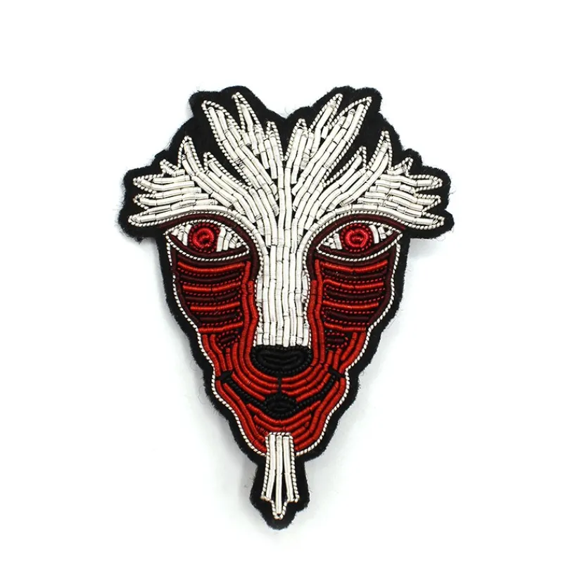 embroidered_jewel_brooch_great_forest_spirit__princess_mononoke_3.webp Maison Ghibli Embroidered Jewel Brooch Great Forest Spirit - Princess Mononoke | Pins