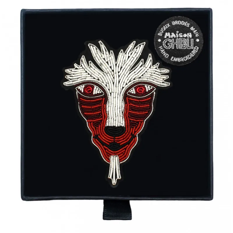 embroidered_jewel_brooch_great_forest_spirit__princess_mononoke_4.webp Maison Ghibli Embroidered Jewel Brooch Great Forest Spirit - Princess Mononoke | Pins