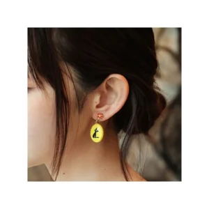 Maison Ghibli Fancy yellow earrings Jiji - Kiki's Delivery Service | Jewellery