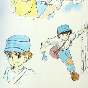 Maison Ghibli Flexi Journal Sheeta & Pazu - Castle in the Sky | Notebooks And Notepads
