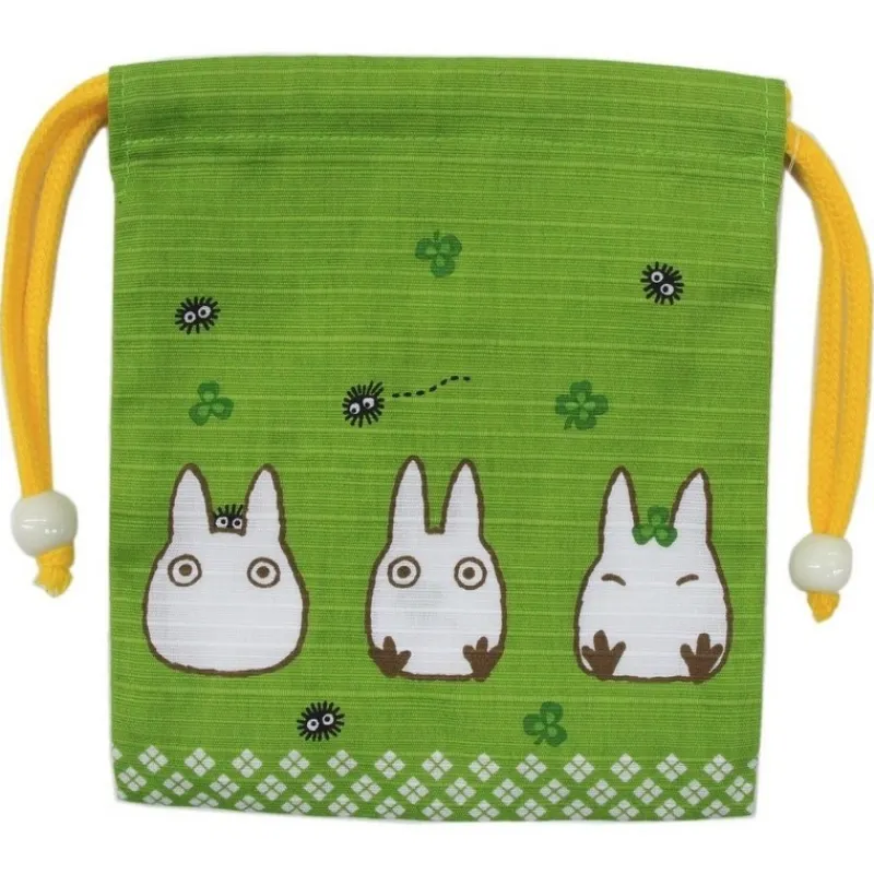 Maison Ghibli Green Cloth Bag Small Totoro - My Neighbor Totoro | Bags