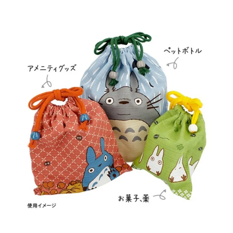 Maison Ghibli Green Cloth Bag Small Totoro - My Neighbor Totoro | Bags