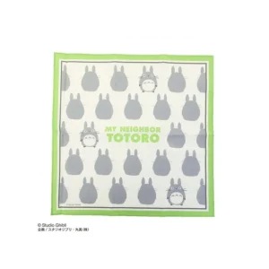 Maison Ghibli Handkerchief Big Totoro Silhouette 43 x 43 cm - My Neighbor Totoro | Outfits