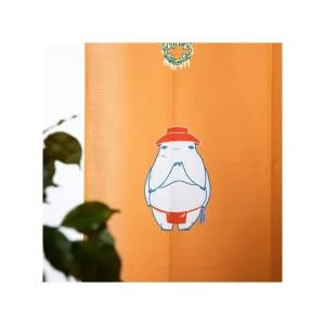 Maison Ghibli Japanese Curtain Kichijo Yellow - Spirited Away | Wall Decoration