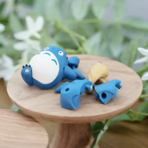 Maison Ghibli Kumukumu 3D Jigsaw Puzzle Blue Totoro - My Neighbor Totoro | Jigsaw Puzzle