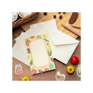 Maison Ghibli Letter set Break Time Vegetables - My Neighcor Tortoro | Postcards And Letter Papers