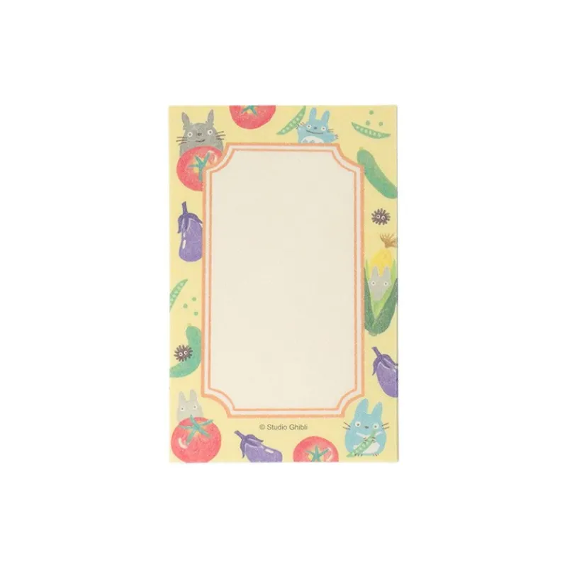Maison Ghibli Letter set Break Time Vegetables - My Neighcor Tortoro | Postcards And Letter Papers