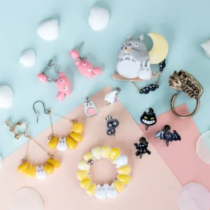 Maison Ghibli Mei crab Clipped Earrings - My Neighbor Totoro | Jewellery