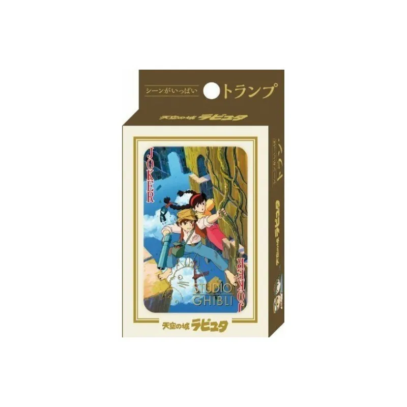 movie_scenes_playing_cards__castle_in_the_sky_0.webp Maison Ghibli Movie Scenes Playing Cards - Castle in the Sky | Playing Cards