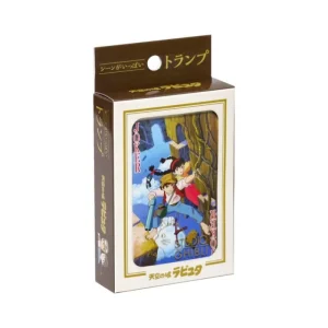 Maison Ghibli Movie Scenes Playing Cards - Castle in the Sky | Playing Cards