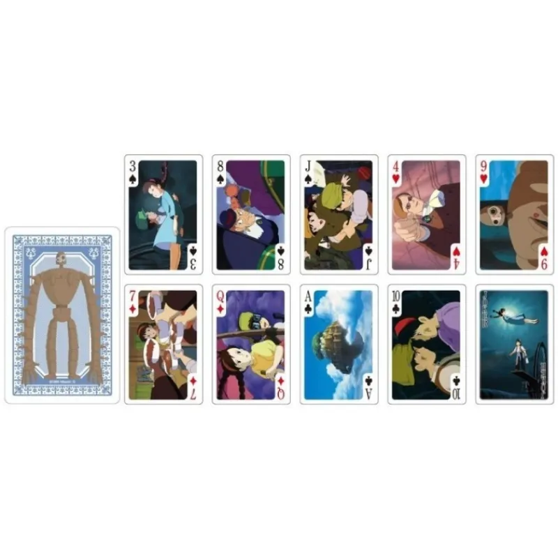 movie_scenes_playing_cards__castle_in_the_sky_2.webp Maison Ghibli Movie Scenes Playing Cards - Castle in the Sky | Playing Cards