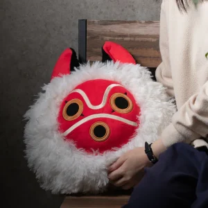 Maison Ghibli Nakayoshi cushion San’s mask - Princess Mononoke | Pillow