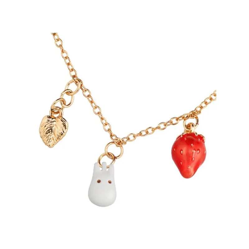 necklace_strawberry_and_white_totoro__my_neighbor_totoro_1.webp Maison Ghibli Necklace Strawberry and White Totoro - My Neighbor Totoro | Jewellery