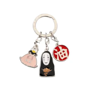 Maison Ghibli 3 pieces Key Ring Arubaya - Spirited Away | Keychains