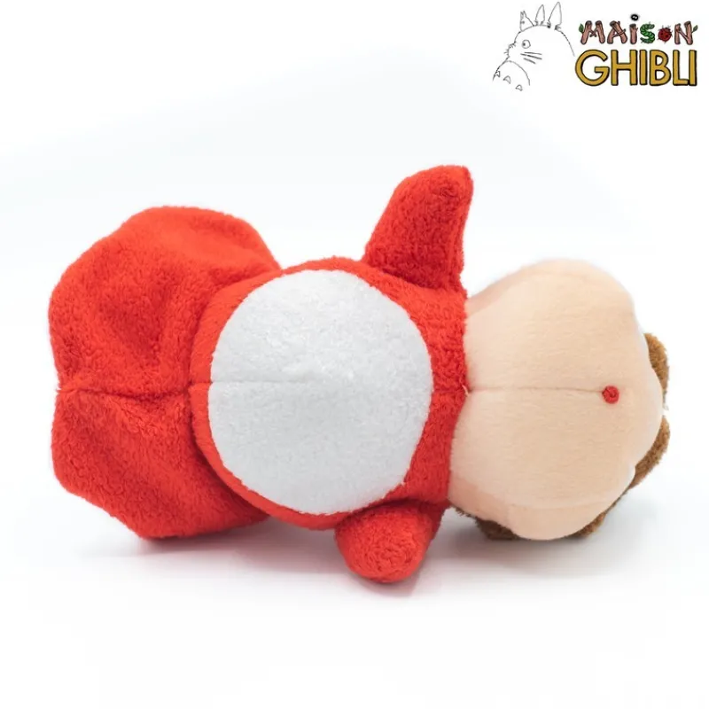 plush_ponyo__ponyo_on_the_cliff_4.webp Maison Ghibli Plush Ponyo - Ponyo on the Cliff | Classic Plush
