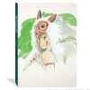 Maison Ghibli San Flexi Journal - Princess Mononoke | Notebooks And Notepads