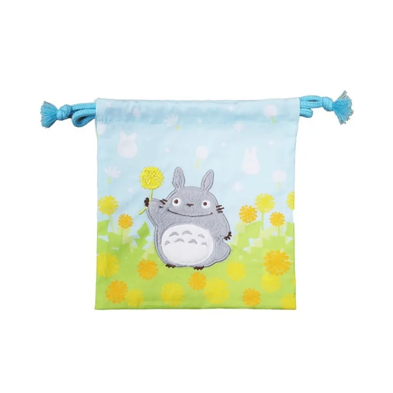 satchel_with_lanyard_totoro_flowers__x__cm__my_neighbor_totoro_2.webp Maison Ghibli Satchel with lanyard Totoro flowers 20 x 19 cm - My Neighbor Totoro | Bags