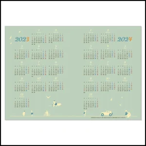 Maison Ghibli 2023 Schedule Book There is me - Kiki's Delivery Service | Schedule Diaries And Calendars