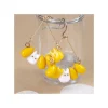 Maison Ghibli Small Totoro & Corn Pierced Earrings - My Neighbor Totoro | Jewellery