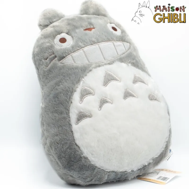 totoro_grey_cushion__my_neighbour_totoro_2.webp Maison Ghibli TOTORO GREY CUSHION - MY NEIGHBOUR TOTORO | Pillow