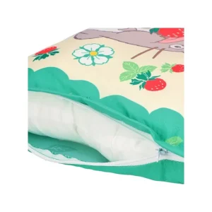 Maison Ghibli Totoro with strawberries pillow 28 x 39 cm - My Neighbor Totoro | Furniture
