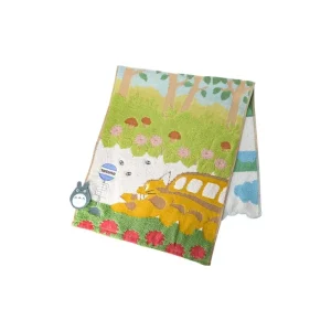 Maison Ghibli Towel Catbus on it's way 34x80 cm - My Neighbor Totoro | Household Linen
