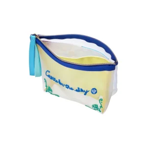 Maison Ghibli Transparent Pouch embroidered - Castle in the Sky | Accessories