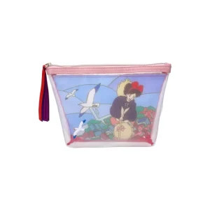 Maison Ghibli Transparent Pouch embroidered - Kiki’s Delivery Service | Accessories