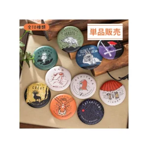 Maison Ghibli Vintage Badge Collection 10 PCS - Princess Mononoke | Badges