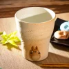 Maison Ghibli White hand made Shigaraki ware Cup Totoro - My Neighbor Totoro | Kitchenware