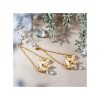 Maison Ghibli White Totoro Earring Hidden In A Leaf - My Neighbor Totoro | Jewellery