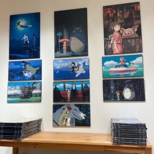 Maison Ghibli WOOD PANEL GHIBLI  06 - SPIRITED AWAY | Wall Decoration